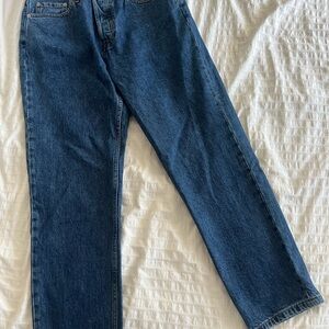 Everlane Blue Straight Leg Jeans Classic Fit